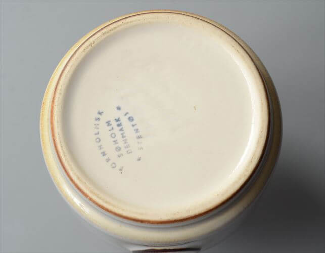 デンマーク製 SOHOLM Northern 陶器の花瓶 Maria Philippi 北欧花器 スーホルム 一輪挿し フラワーベース アンティーク ヴィンテージ_251112