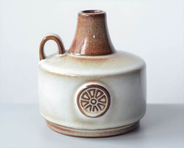 デンマーク製 SOHOLM Northern 陶器の花瓶 Maria Philippi 北欧花器 スーホルム 一輪挿し フラワーベース アンティーク ヴィンテージ_251112