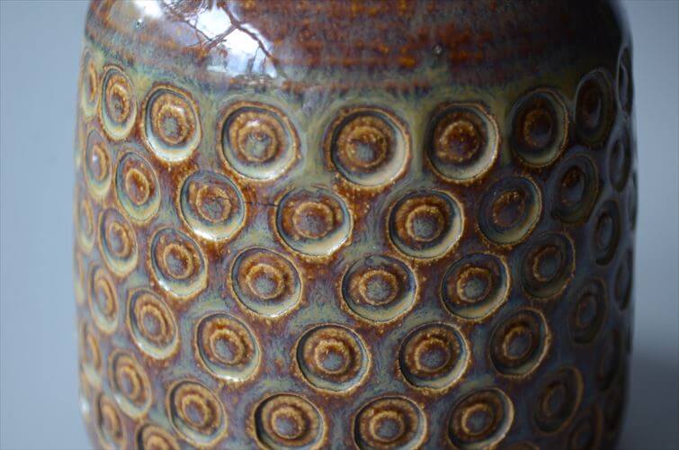 デンマーク製 SOHOLM 陶器の花瓶 Einar Johansen 北欧　花器 スーホルム 一輪挿し フラワーベース アンティーク ヴィンテージ_251112