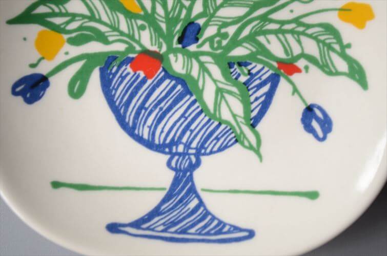 ARABIA CUMULUS 1989 ミニプレート アラビア クムルス Heikki Orvola 飾り皿 北欧 ヴィンテージ アンティーク_251113