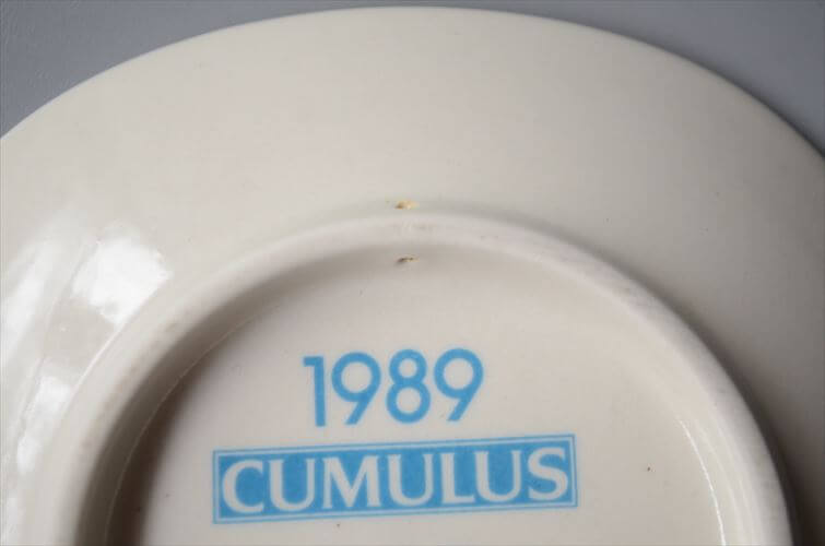 ARABIA CUMULUS 1989 ミニプレート アラビア クムルス Heikki Orvola 飾り皿 北欧 ヴィンテージ アンティーク_251113