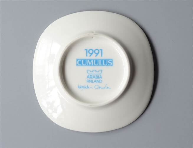 ARABIA CUMULUS 1991 ミニプレート アラビア クムルス Heikki Orvola 飾り皿 北欧 ヴィンテージ アンティーク_251113