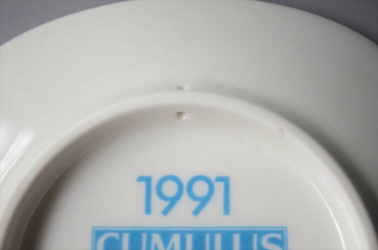 ARABIA CUMULUS 1991 ミニプレート アラビア クムルス Heikki Orvola 飾り皿 北欧 ヴィンテージ アンティーク_251113