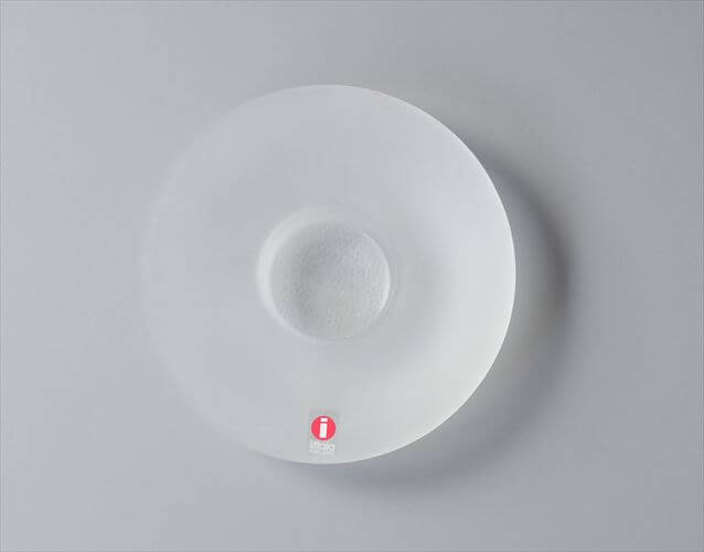 iittala イッタラ Nappi ガラス キャンドルホルダー フロストホワイト ナッピ トレー Markku Salo 北欧 フィンランド ヴィンテージ