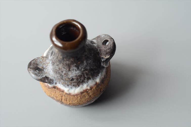 ドイツ製 Dumler&Breiden FatLava 陶器の花瓶 ファットラバー 一輪挿し ミッドセンチュリー期 フラワーベース ヴィンテージ