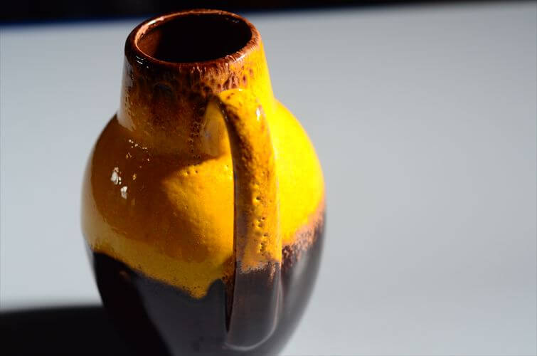 ドイツ製 Scheurich Fat Lava Vase 花瓶 花器 ファットラバー ミッドセンチュリー期 フラワーベース ヴィンテージ