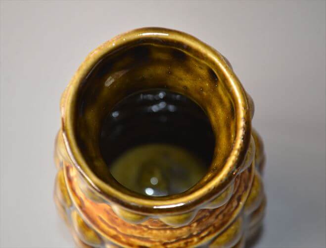 ドイツ製 ヴィンテージ Bay Keramik Vase 花瓶 花器 ファットラバー ミッドセンチュリー フラワーベース アンティーク_260305