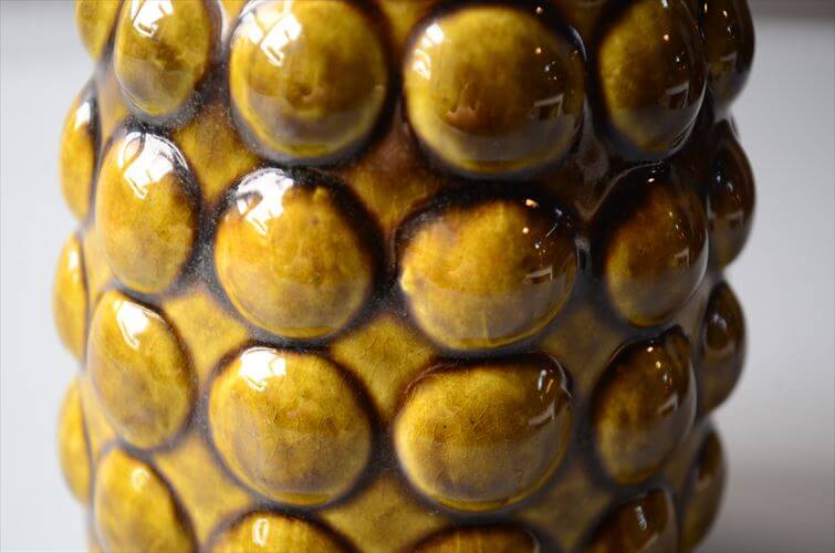 ドイツ製 ヴィンテージ Bay Keramik Vase 花瓶 花器 ファットラバー ミッドセンチュリー フラワーベース アンティーク_260305