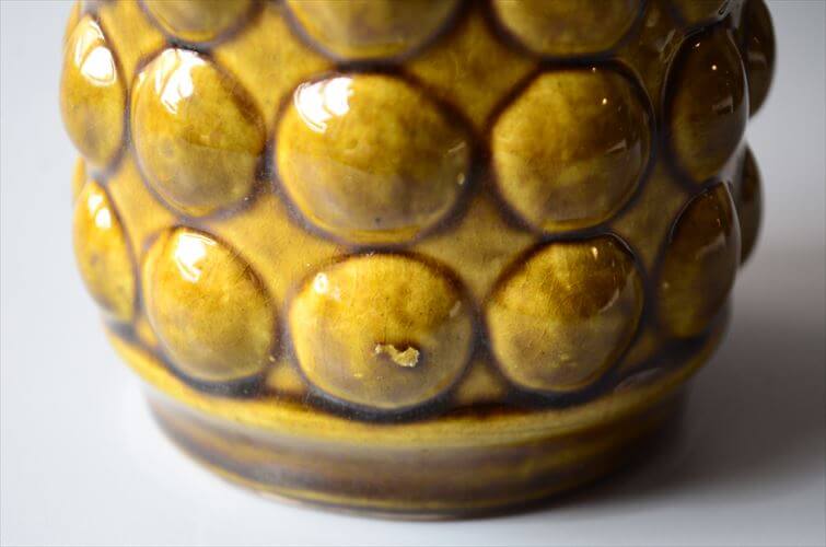 ドイツ製 ヴィンテージ Bay Keramik Vase 花瓶 花器 ファットラバー ミッドセンチュリー フラワーベース アンティーク_260305