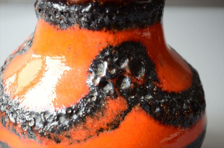 ドイツ製 ヴィンテージ Bay Keramik Vase 花瓶 花器 ファットラバー ミッドセンチュリー フラワーベース アンティーク_260305