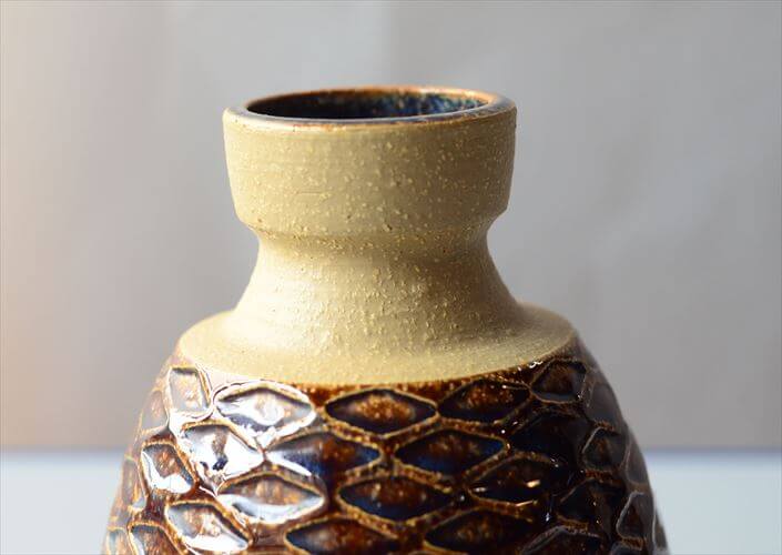 デンマーク製 SOHOLM 陶器の花瓶 Einar Johansen 北欧　花器 スーホルム 一輪挿し フラワーベース アンティーク ヴィンテージ_260311