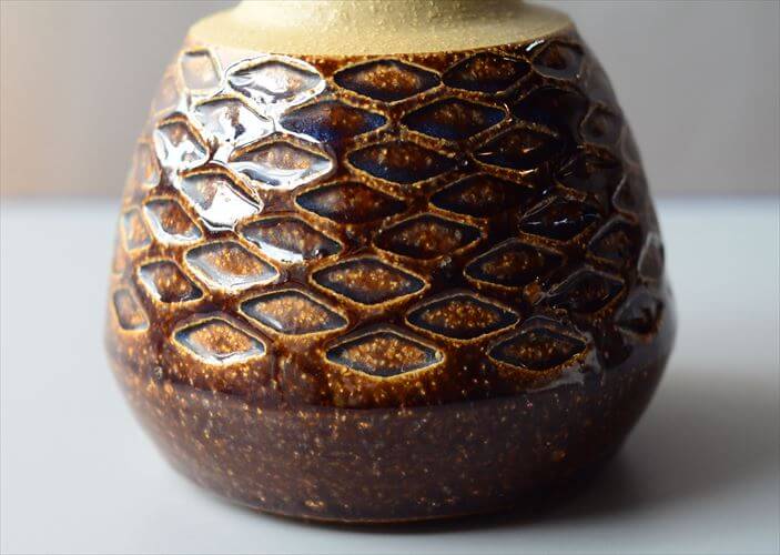 デンマーク製 SOHOLM 陶器の花瓶 Einar Johansen 北欧　花器 スーホルム 一輪挿し フラワーベース アンティーク ヴィンテージ_260311