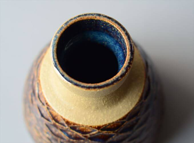 デンマーク製 SOHOLM 陶器の花瓶 Einar Johansen 北欧　花器 スーホルム 一輪挿し フラワーベース アンティーク ヴィンテージ_260311