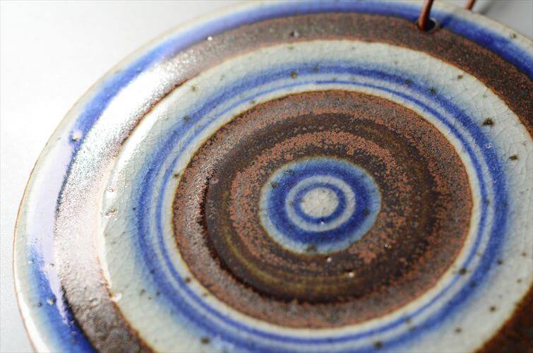 デンマーク製 HELLE ALLPASS 陶板 ヘレ・アルパス 壁掛け陶器 ウォールアート 現代美術 北欧アンティーク
