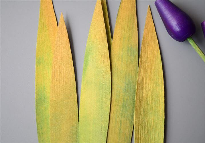 フィンランド製 Johan 木製 フラワーオブジェ お花1輪とリーフ1枚のペア 北欧 オブジェ インテリア アンティーク ヴィンテージ_260327