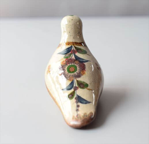 Tonala Mexican Pottery  かわいい小鳥 メキシコ民芸 トナラ焼 バード オブジェ 鳥 bird フィギュア ヴィンテージ アンティーク_240426