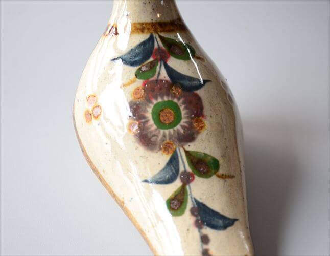 Tonala Mexican Pottery  かわいい小鳥 メキシコ民芸 トナラ焼 バード オブジェ 鳥 bird フィギュア ヴィンテージ アンティーク_240426
