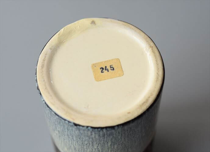 1960～70年代 デンマーク製 Frank Keramik Denmark 花瓶 北欧 花器 一輪挿し フラワーベース ヴィンテージ_260409