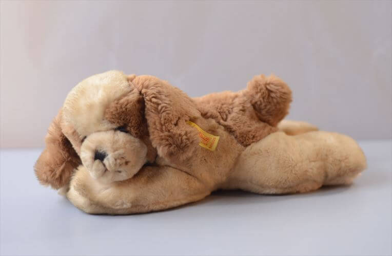 1983-88年代 ドイツ製 Steiff イヌ Floppy Dog ぬいぐるみ シュタイフ ドール フィギュア アンティーク ヴィンテージ_260410