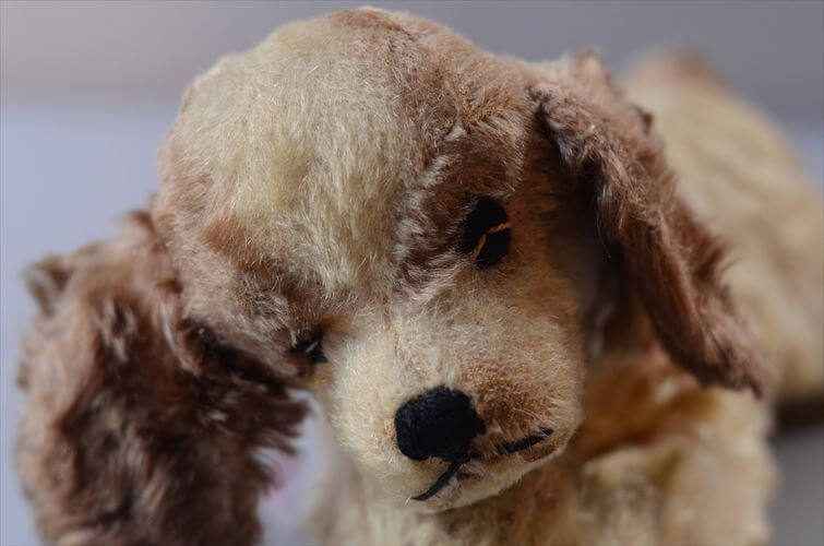1953-77年代 ドイツ製 Steiff イヌ Floppy Dog Cockie ぬいぐるみ シュタイフ ドール フィギュア アンティーク ヴィンテージ_260410