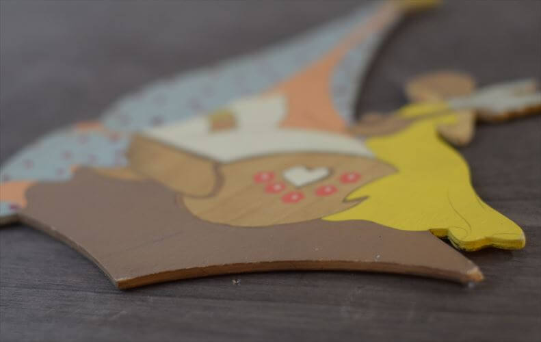 訳あり 西ドイツ製 Mertens kunst 眠る子供と天使 木製 壁掛け ウォールデコ グリム童話 メルテンス ヴィンテージ アンティーク_260415