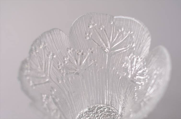 フィンランド製 Mantsalan Lasisepat Koiranputki ガラスキャンドルホルダー フラワーベース ラシセパット 北欧 ヴィンテージ