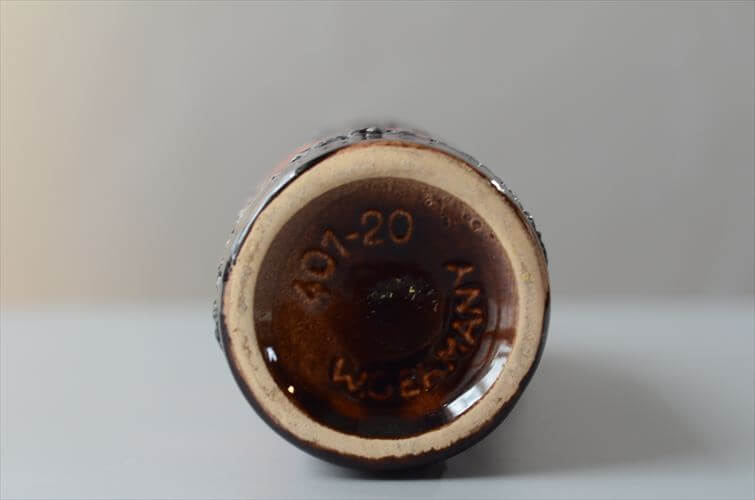 ドイツ製 ヴィンテージ Scheurich Fat Lava Vase 花瓶 花器 ファットラバー ミッドセンチュリー期 フラワーベース アンティーク