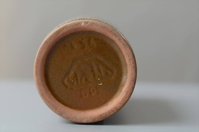 東ドイツ製 ヴィンテージ Strehla Fat Lava Vase 花瓶 花器 ファットラバー ミッドセンチュリー期 フラワーベース アンティーク