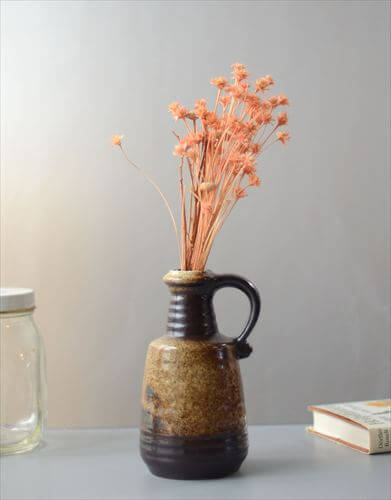 ドイツ製 ヴィンテージ Bay Keramik Fat Lava Vase 花瓶 花器 ファットラバー ミッドセンチュリー期 フラワーベース アンティーク