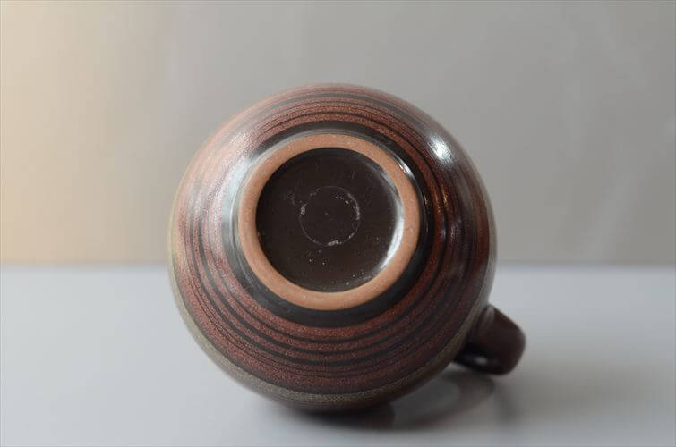 訳あり ドイツ製 KMK MANUELL 陶器 花瓶 花器 一輪挿し フラワーベース ミッドセンチュリー期 アンティーク