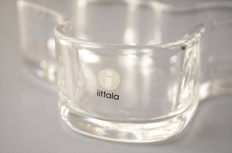 iittala Aalto Bowl イッタラ アールトボウル ALVAR AALTO ガラス トレー クリア 北欧 アンティーク ヴィンテージ_260515