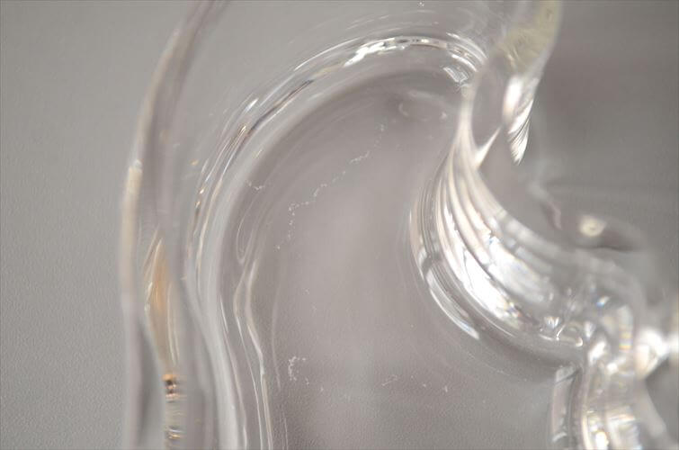 iittala Aalto Bowl イッタラ アールトボウル ALVAR AALTO ガラス トレー クリア 北欧 アンティーク ヴィンテージ_260515