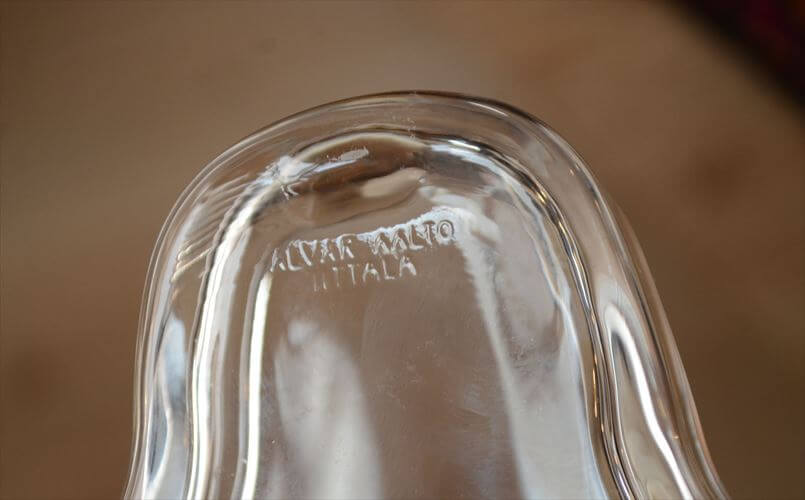 iittala Aalto Bowl イッタラ アールトボウル ALVAR AALTO ガラス トレー クリア 北欧 アンティーク ヴィンテージ_260515