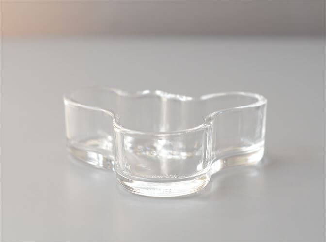 iittala Aalto Bowl 小 イッタラ アールトボウル ALVAR AALTO ガラス トレー クリア 北欧 アンティーク ヴィンテージ_260515