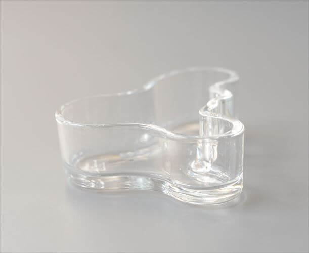 iittala Aalto Bowl 小 イッタラ アールトボウル ALVAR AALTO ガラス トレー クリア 北欧 アンティーク ヴィンテージ_260515