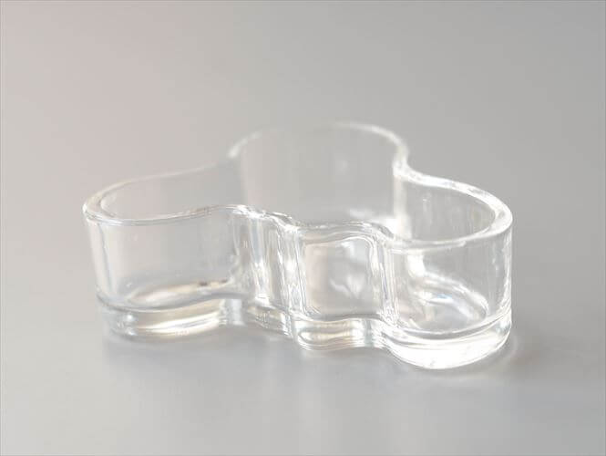iittala Aalto Bowl 小 イッタラ アールトボウル ALVAR AALTO ガラス トレー クリア 北欧 アンティーク ヴィンテージ_260515
