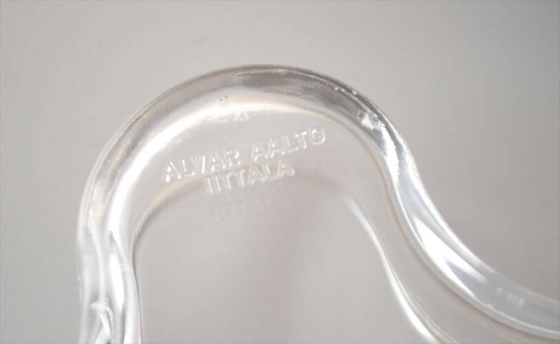 iittala Aalto Bowl 小 イッタラ アールトボウル ALVAR AALTO ガラス トレー クリア 北欧 アンティーク ヴィンテージ_260515