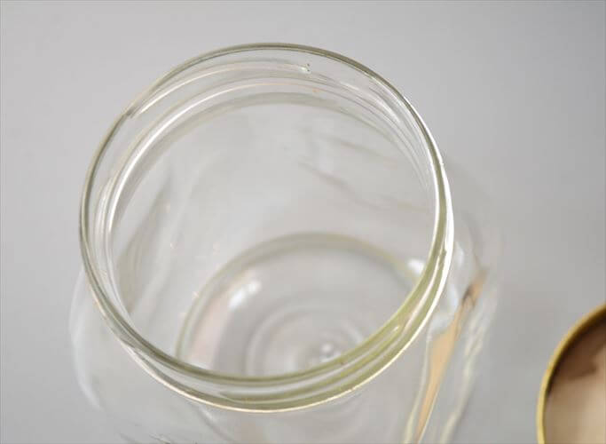 フィンランド製 Riihimaki Glass ガラスジャー 1L 保存瓶 リーヒマキ クリア 北欧 アンティーク ヴィンテージ_260515