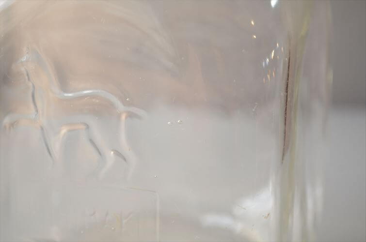 フィンランド製 Riihimaki Glass ガラスジャー 1L 保存瓶 リーヒマキ クリア 北欧 アンティーク ヴィンテージ_260515