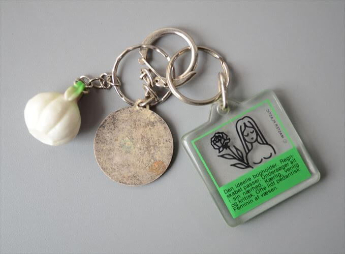 ヨーロッパや北欧から ヴィンテージキーホルダー 3個セット Vintage keychain アンティーク_260528