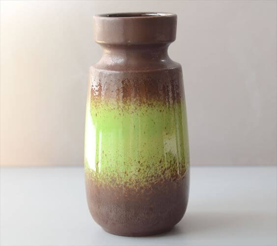 ドイツ製 ヴィンテージ Scheurich Fat Lava Vase 花瓶 花器 ファットラバー ミッドセンチュリー期 フラワーベース アンティーク_260529