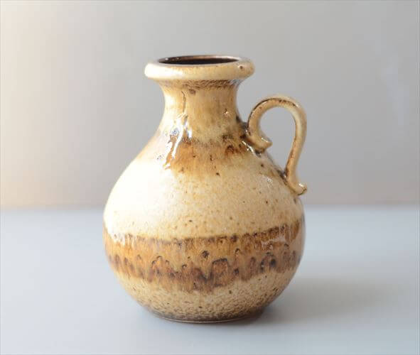 ドイツ製 ヴィンテージ Scheurich Fat Lava Vase 花瓶 花器 ファットラバー ミッドセンチュリー期 フラワーベース アンティーク_260529