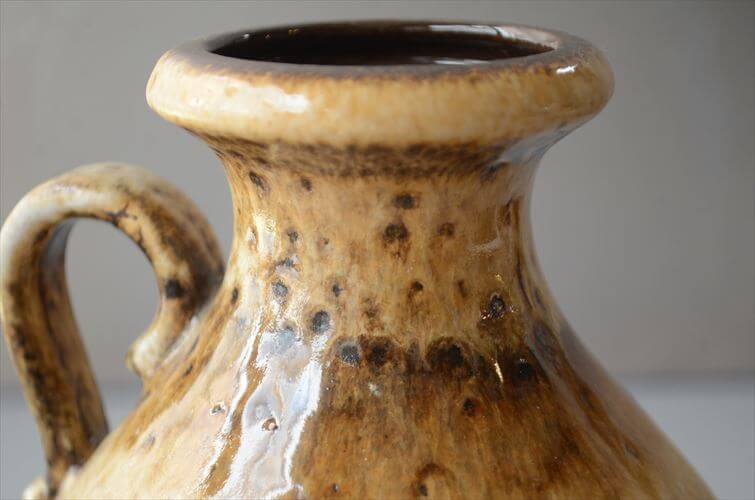 ドイツ製 ヴィンテージ Scheurich Fat Lava Vase 花瓶 花器 ファットラバー ミッドセンチュリー期 フラワーベース アンティーク_260529