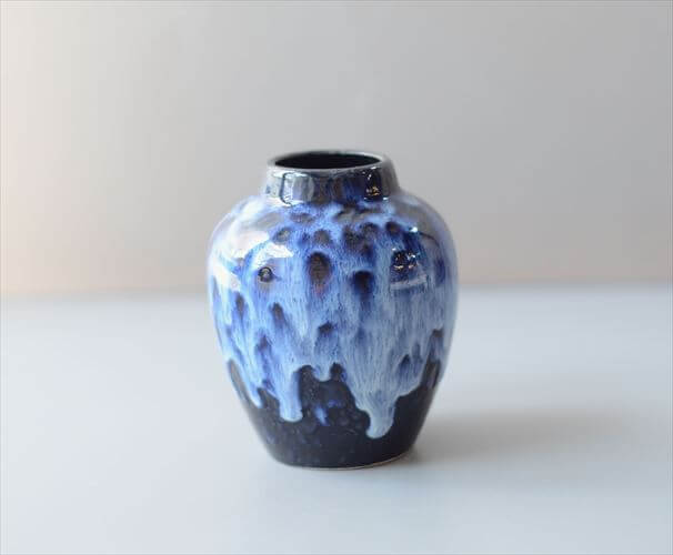 ドイツ製 ヴィンテージ Scheurich Fat Lava Vase 小ぶりな花瓶 花器 ファットラバー ミッドセンチュリー期 フラワーベース アンティーク_260529