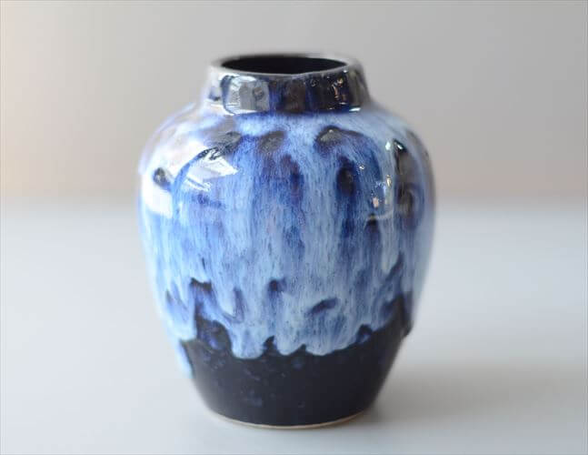 ドイツ製 ヴィンテージ Scheurich Fat Lava Vase 小ぶりな花瓶 花器 ファットラバー ミッドセンチュリー期 フラワーベース アンティーク_260529