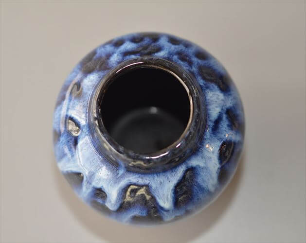 ドイツ製 ヴィンテージ Scheurich Fat Lava Vase 小ぶりな花瓶 花器 ファットラバー ミッドセンチュリー期 フラワーベース アンティーク_260529