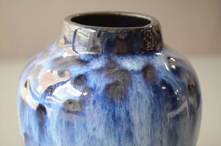ドイツ製 ヴィンテージ Scheurich Fat Lava Vase 小ぶりな花瓶 花器 ファットラバー ミッドセンチュリー期 フラワーベース アンティーク_260529
