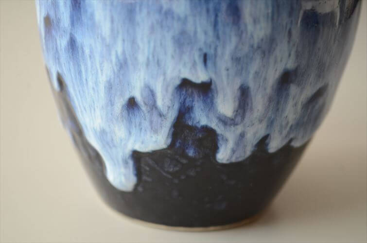 ドイツ製 ヴィンテージ Scheurich Fat Lava Vase 小ぶりな花瓶 花器 ファットラバー ミッドセンチュリー期 フラワーベース アンティーク_260529