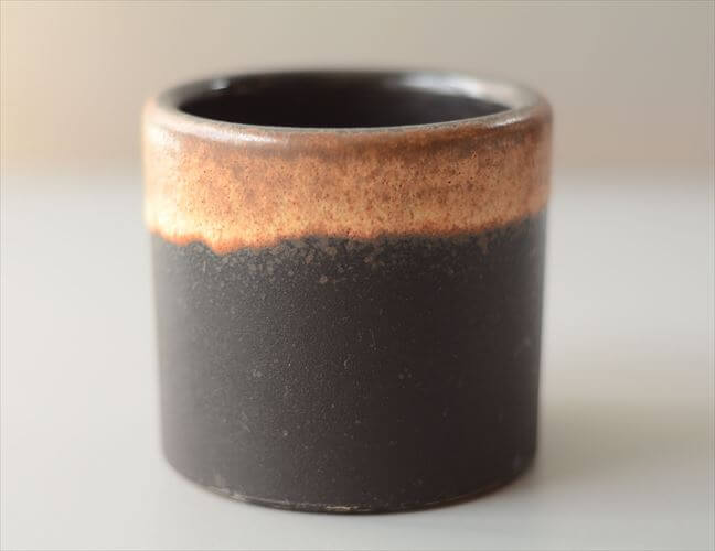 ドイツから ヴィンテージ 小ぶりな陶器の花瓶 花器 Art pottery フラワーポット フラワーベース ミッドセンチュリー アンティーク_260529