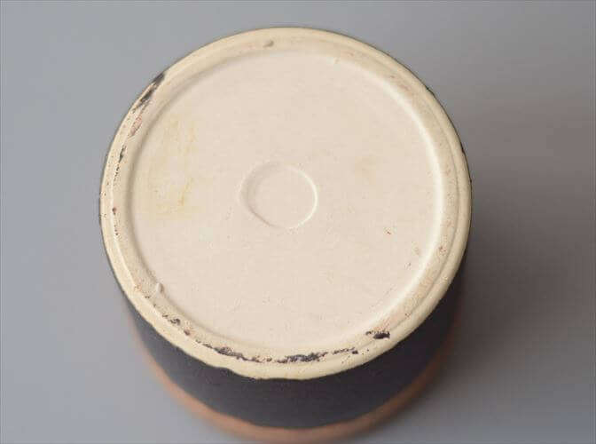 ドイツから ヴィンテージ 小ぶりな陶器の花瓶 花器 Art pottery フラワーポット フラワーベース ミッドセンチュリー アンティーク_260529